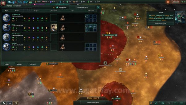 Review Stellaris: Ribet Tapi Memuaskan! 10 Pengaturan planet dibuat mudah dengan sentralisasi tabel