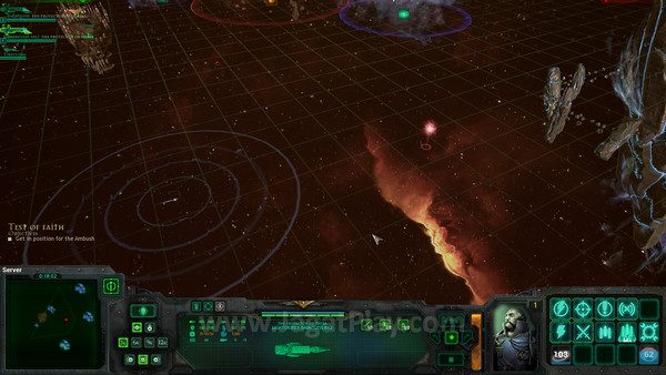 Review Battlefleet Gothic Armada: Akhirnya, Space Battle di Warhammer 40K! 2 Musuh yang ada di luar radar hanya terlihat sebagai bola merah