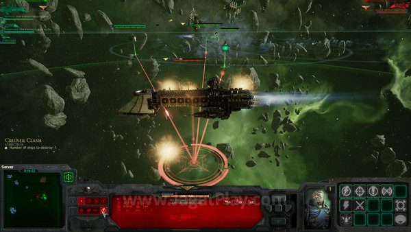 Review Battlefleet Gothic Armada: Akhirnya, Space Battle di Warhammer 40K! 5 Unit musuh dapat diserang bagiannya secara spesifik, misalnya bagian mesin dan senjatanya