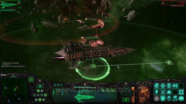 Review Battlefleet Gothic Armada: Akhirnya, Space Battle di Warhammer 40K! 10 Unit yang masuk ke dalam asteroid akan terus berkurang lambung kapalnya