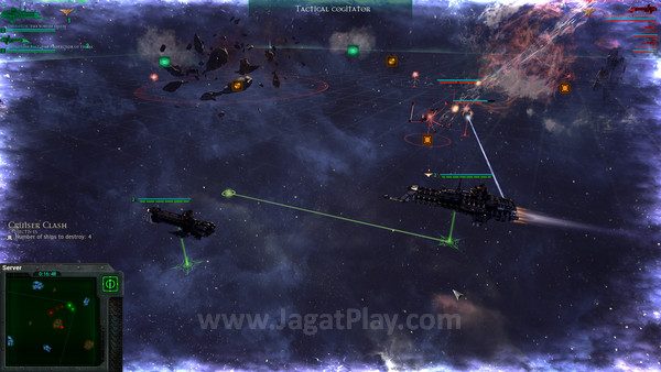 Review Battlefleet Gothic Armada: Akhirnya, Space Battle di Warhammer 40K! 1 Gunakan tombol Space untuk memperlambat jalannya permainan