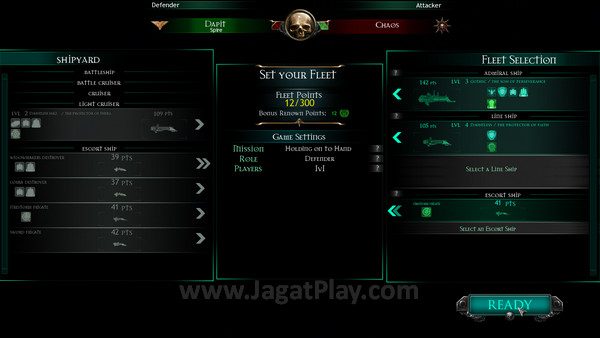 Review Battlefleet Gothic Armada: Akhirnya, Space Battle di Warhammer 40K! 8 Sebelum perang, tentukan unit mana saja yang akan ikut menyerang