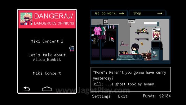 Review VA-11 HALL-A: Cerita Super Menarik! 9 Ketika bertemu karakter tertentu, smartphone Jill akan terupdate dengan aplikasi baru