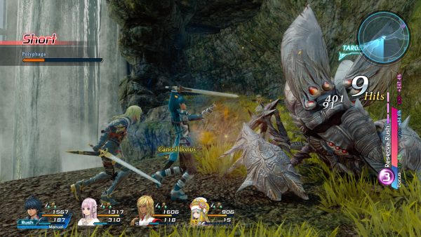 Sistem pertarungan dengan cita rasa action khas Star Ocean masih ditawarkan di sini.