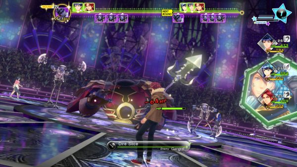 Review Tokyo Mirage Sessions #FE: Wajib untuk Pecinta Persona! 9 Maksimal tiga karakter saat pertarungan, kunci kemenangan terletak pada usaha untuk mengeksploitasi kelemahan musuh.