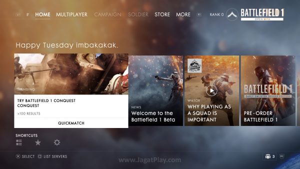 Menjajal BETA Battlefield 1: Tak Sekedar Ganti Kulit! 2 Battlefield 1 open beta jagatplay (2)
