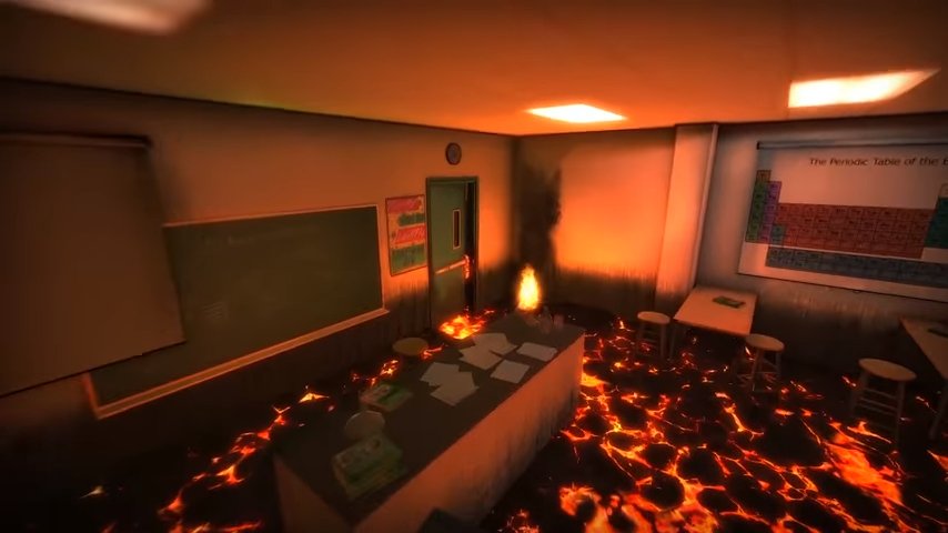 hot lava gameplay