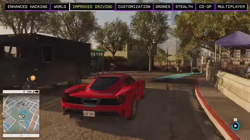 watch dogs 2 driving