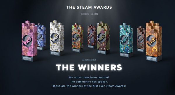 Pemenang untuk Steam Awards 2016 akhirnya diumumkan!