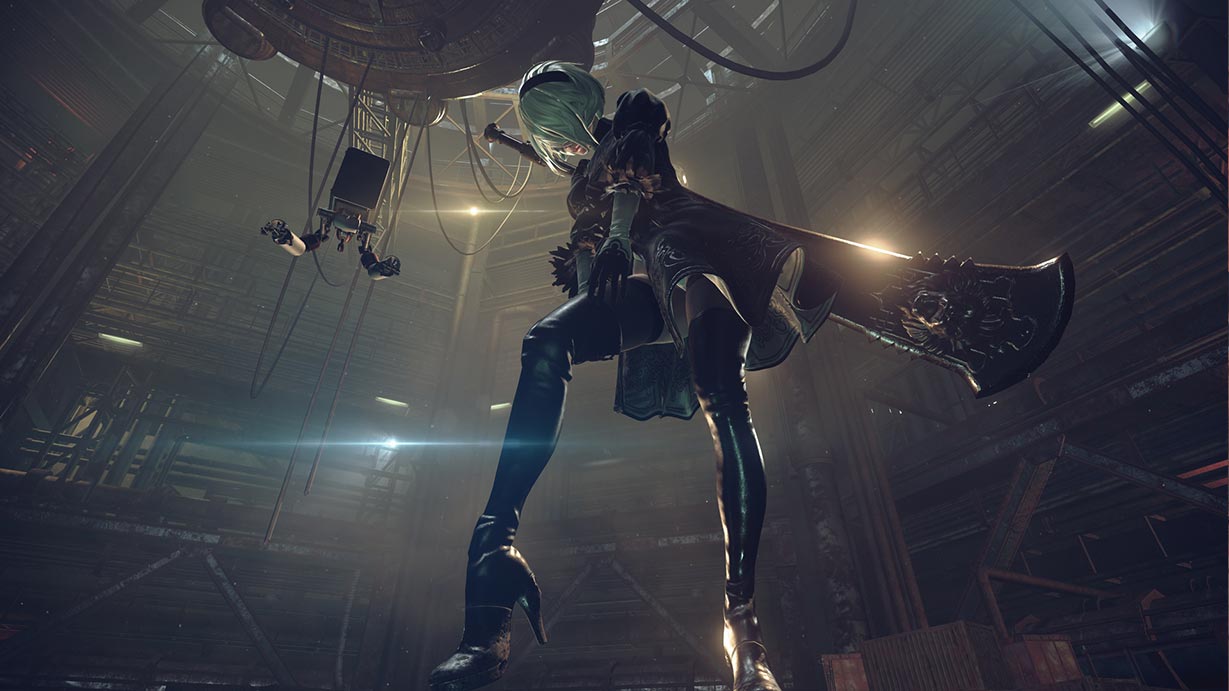 NieR: Automata Punya Trophy untuk Gamer Mata Keranjang 5 2b 1