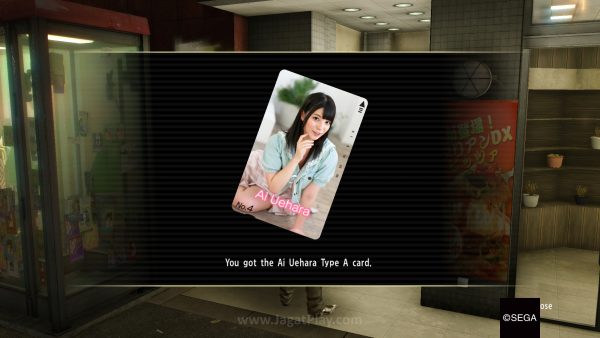 Review Yakuza 0: Serius Tapi Santai! 9 Ada kartu JAV idol yang bisa Anda kumpulkan.