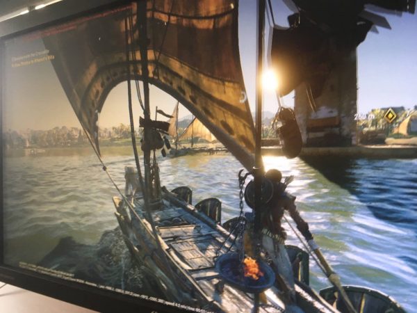 Screenshot Assassin's Creed: Origins ini bocor via Reddit.