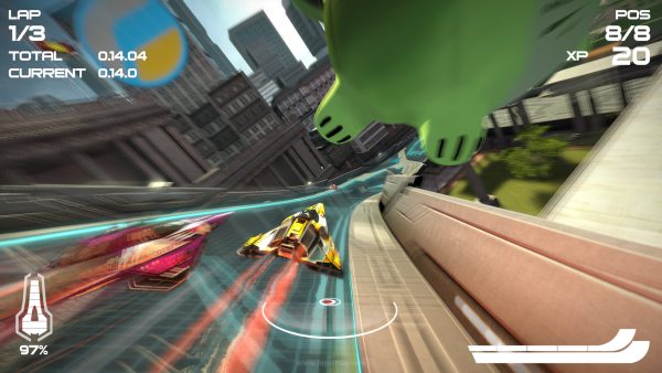 Review Wipeout Omega Collection: Balap Masa Depan yang Tiba di “Masa Depan”! 4 Balapan berkecepatan tinggi adlah inti dari Wipeout.