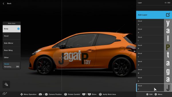 Livery Editor = memungkinkan Anda memodifikasi tampilan mobil Anda.