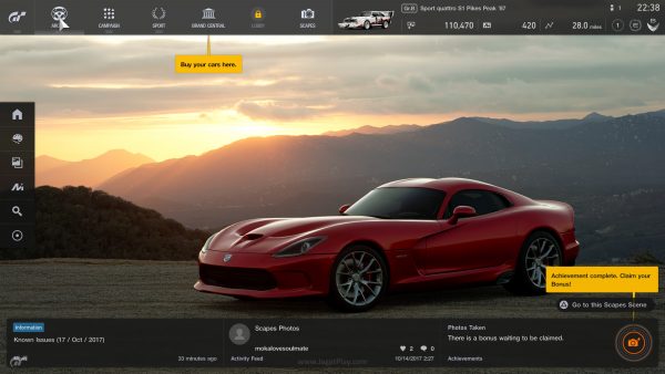 Anda akan disambut dengan presentasi UI yang mewah dan elegan.
