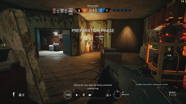 Rainbow Six Siege medium 120fps 2