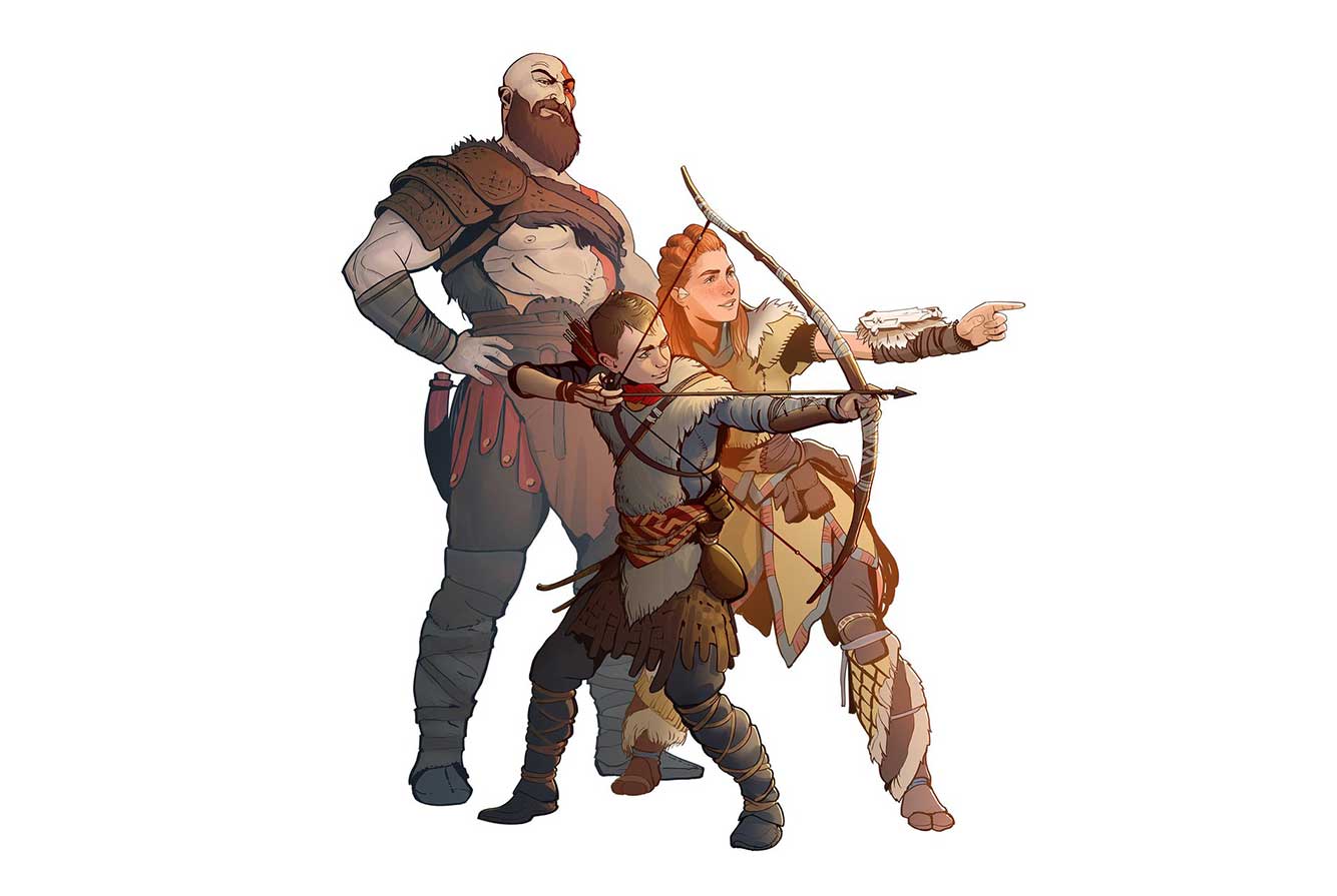 god of war hzd