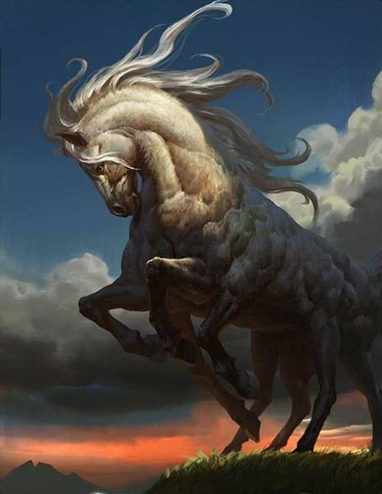 10 Makhluk Mitologi Norse Paling Mengagumkan! 4 sleipnir