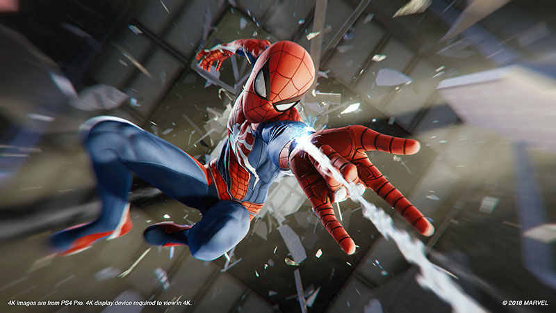 Spider Man PS4 Preview Glass 1