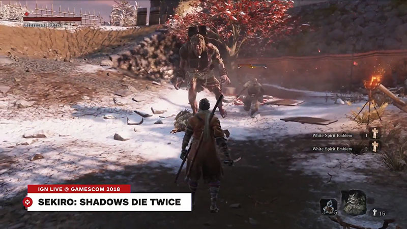 sekiro shadows die twice gamescom 2018