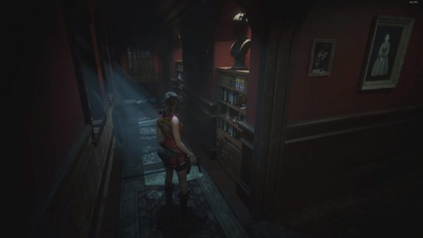 RE2 Remake fixed camera