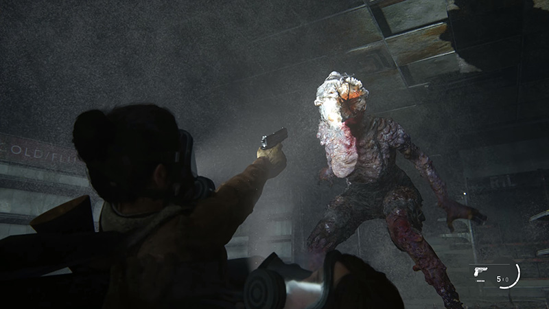TLOU II inside the demo