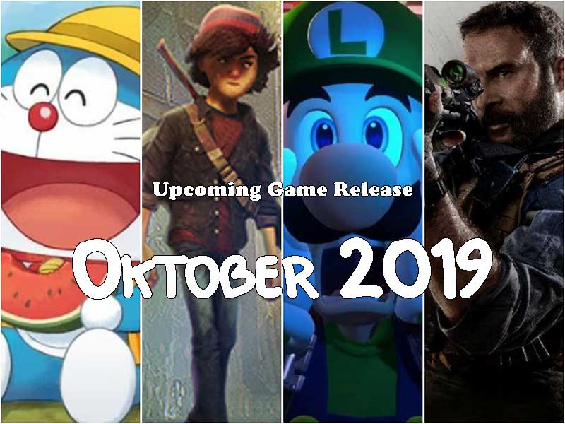 upcoming game release oktober 2019