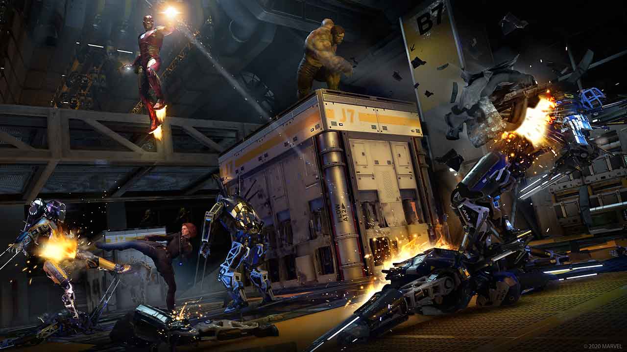 marvels avengers beta6