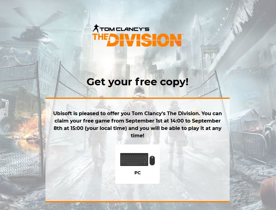 the division pc