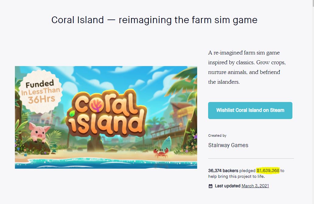 coral island campaign