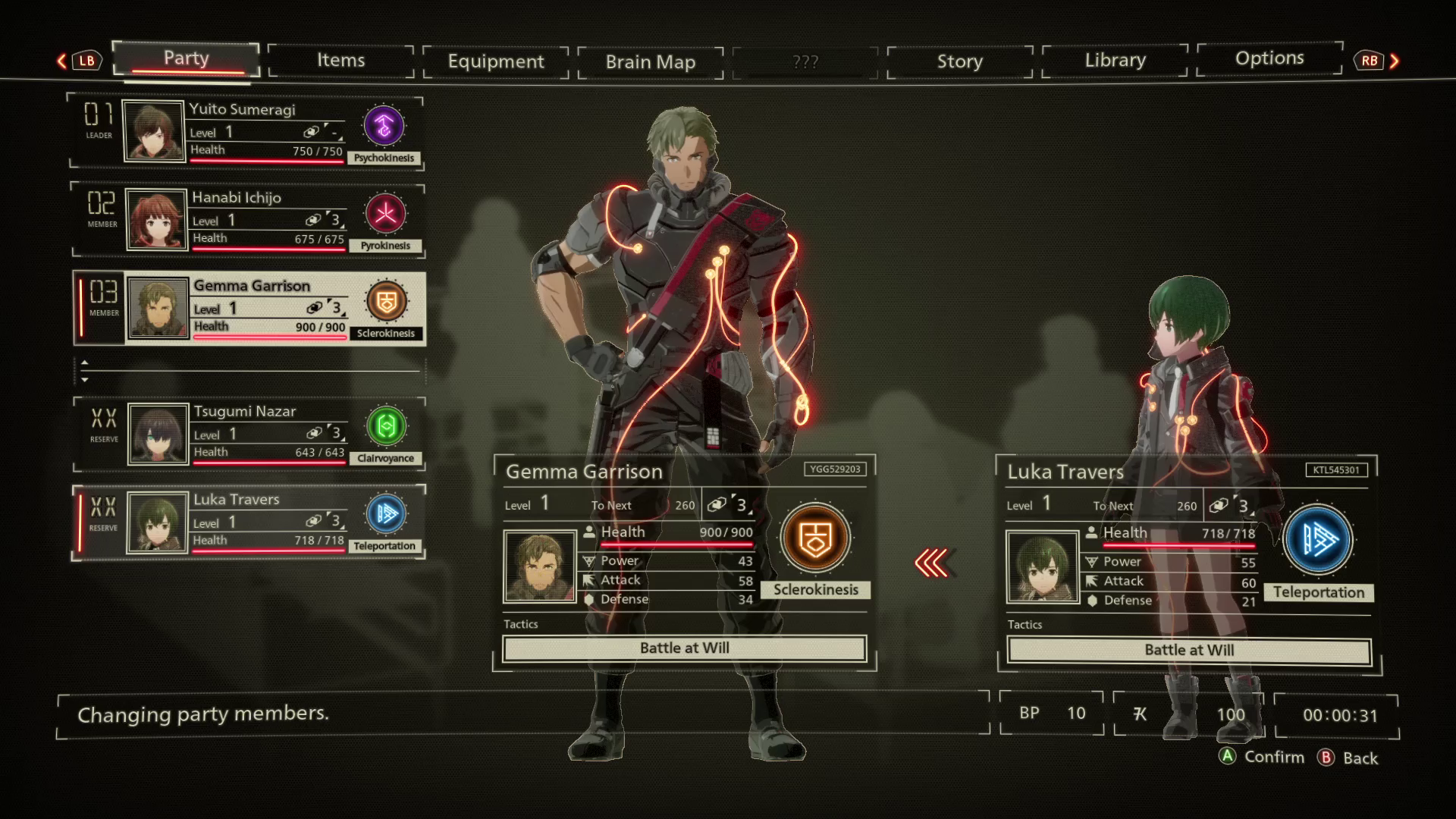 Menjajal Scarlet Nexus: JRPG yang Pantas Dinanti! 5 EN 06 party