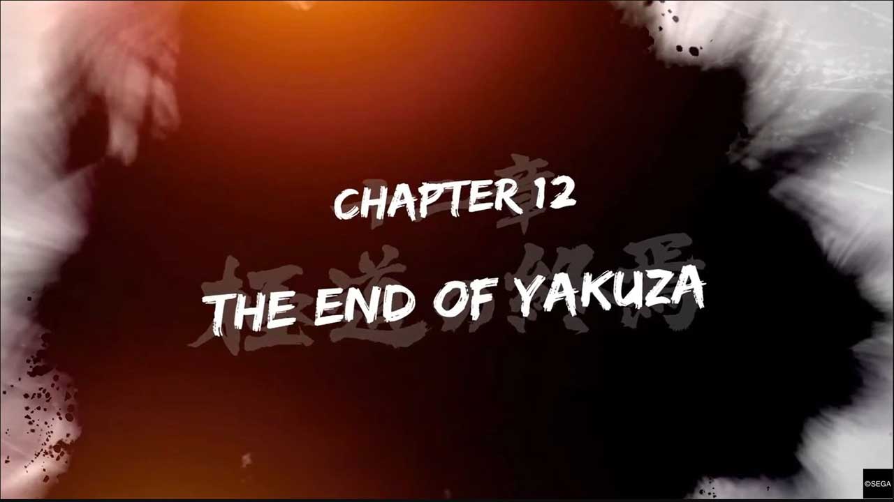 the end of yakuza