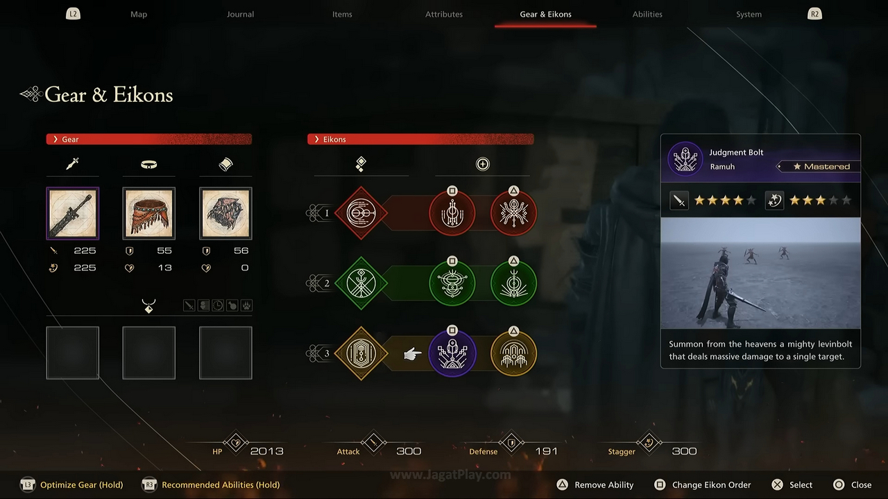 Review Final Fantasy XVI: Fantasi Tinggi Melebihi Ekspektasi! 3 eikon skill