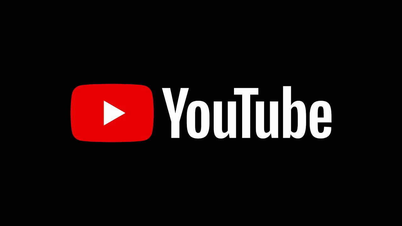 youtube logo black