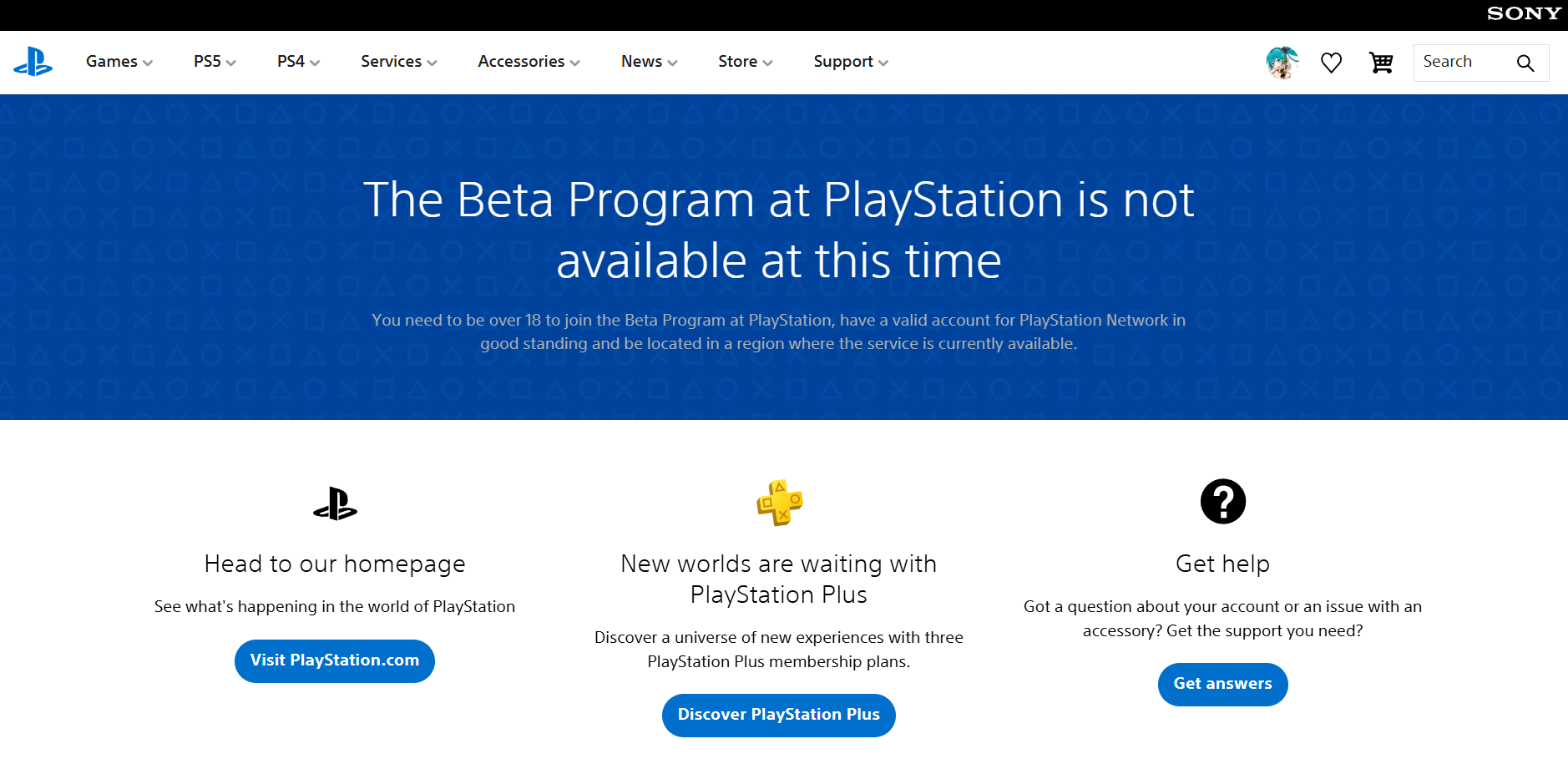 Sony Buka Beta Program at PlayStation, Mudahkan Pemain Ikuti Beta Test 1 Beta Program at PlayStation