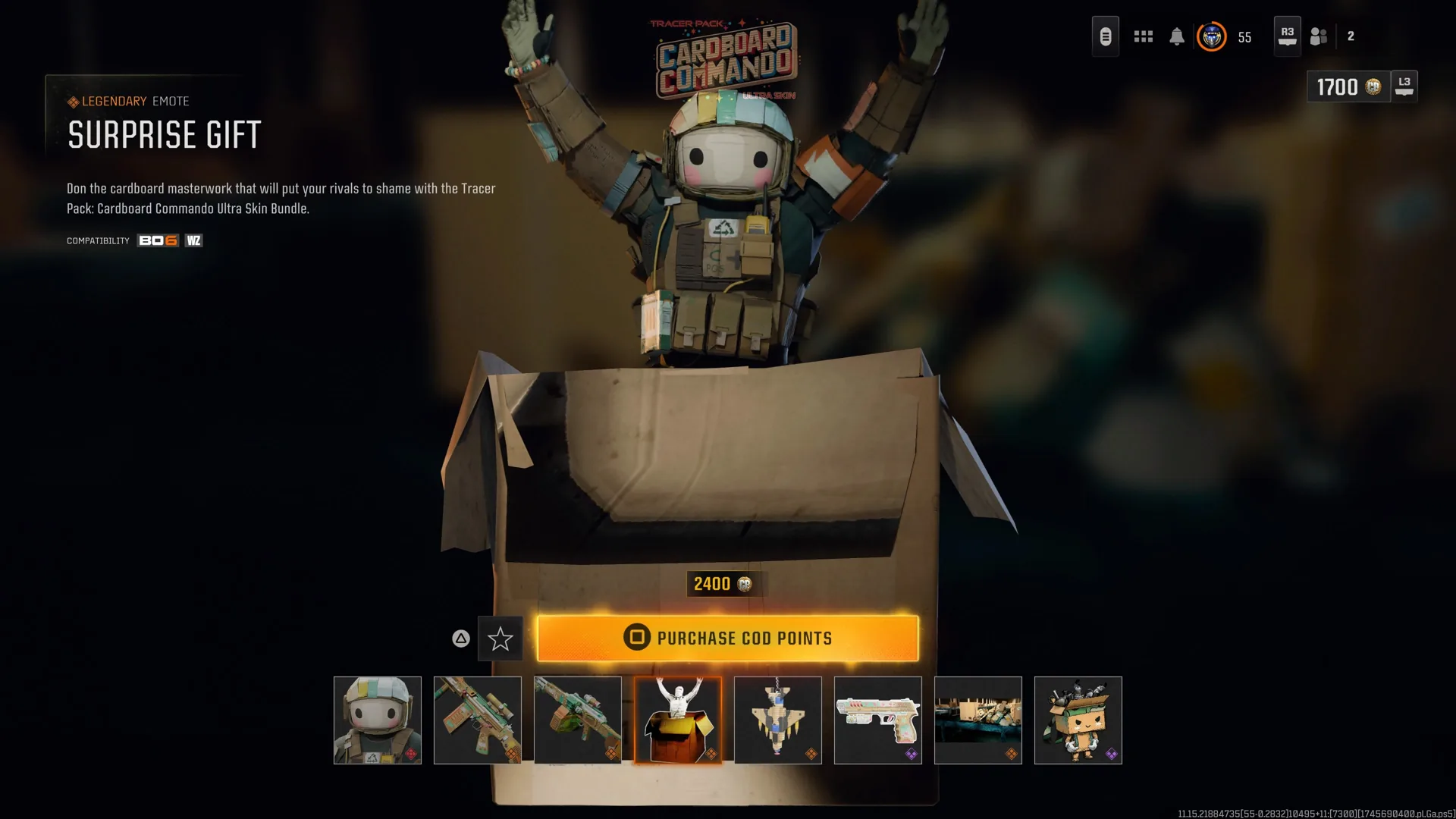 Emote Premium Cardboard Box di Call of Duty Bikin Heboh 1 Call of Duty Cardboard Emote