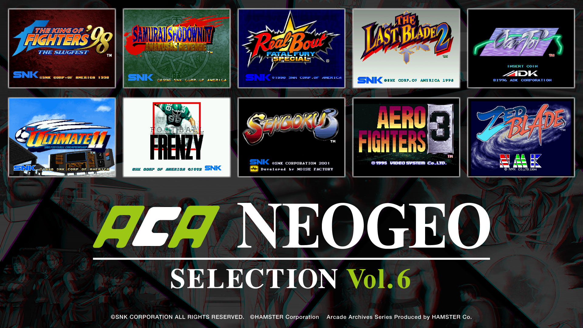 ACA NEOGEO Selection Vol.5 & Vol.6 Hadir di Nintendo Switch 3 Neogeo