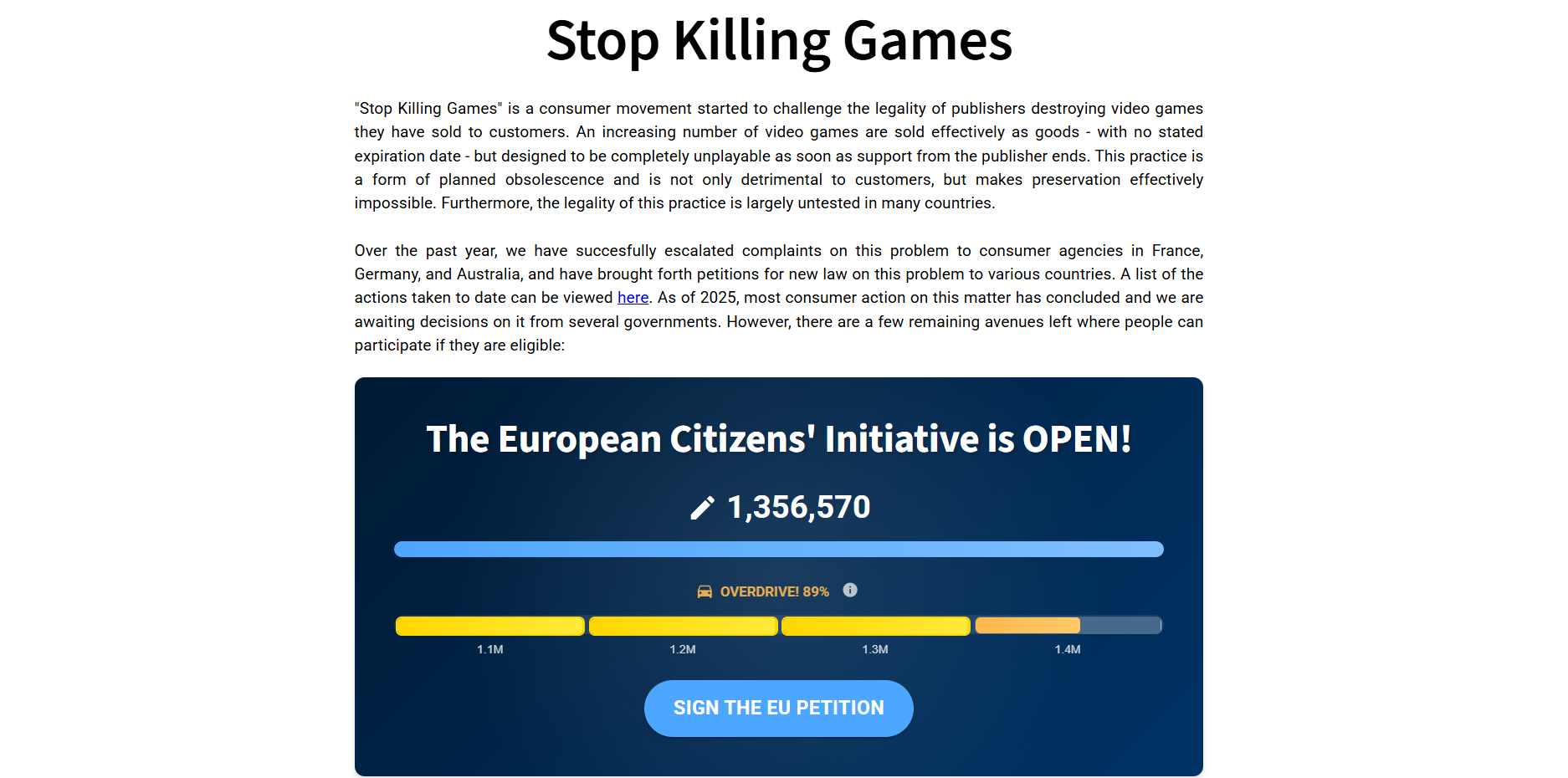 Petisi Stop Killing Game Dapat Dukungan Wakil Presiden Parlemen Eropa 1 Stop Killing Games