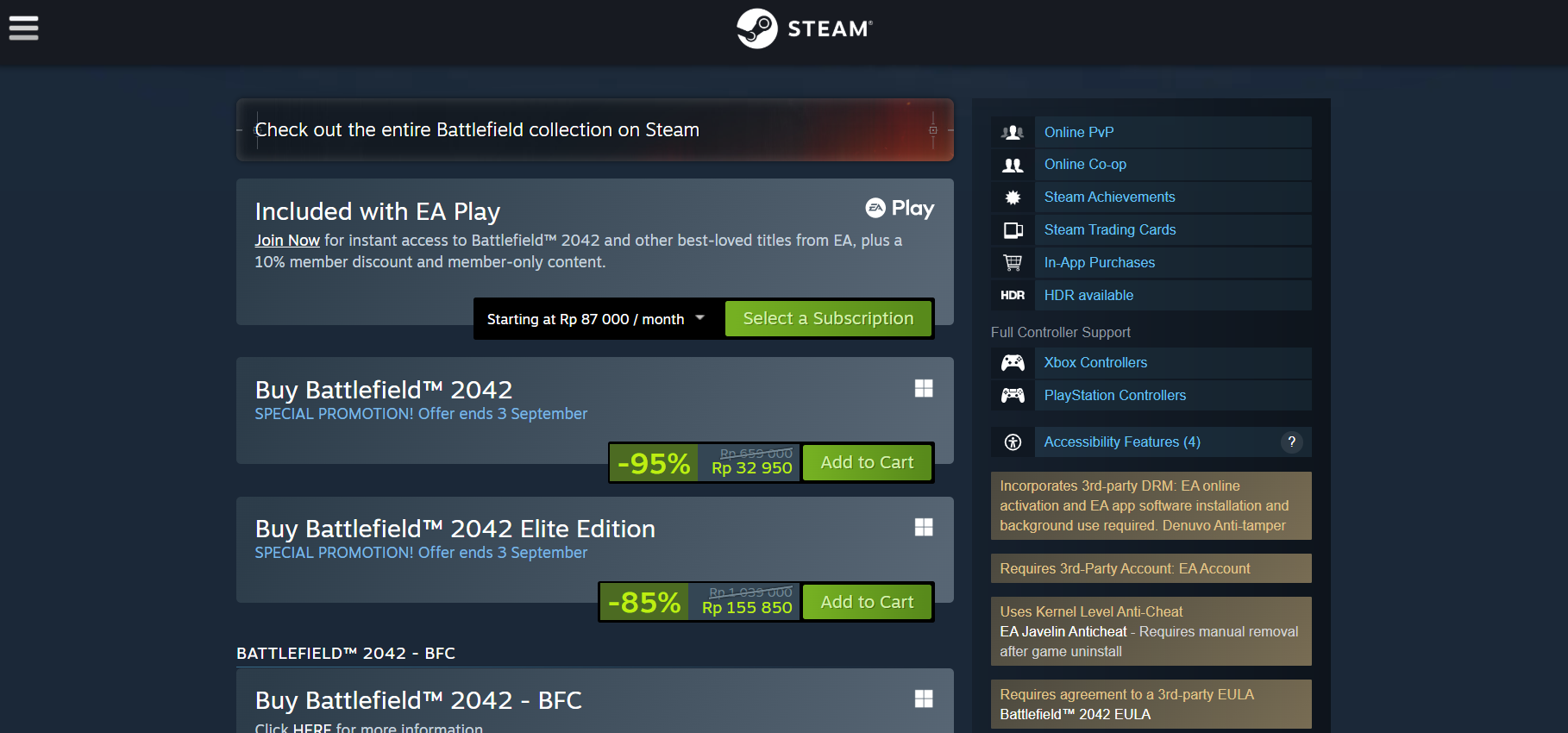 Jumlah Pemain Battlefield 2042 Melonjak Tinggi Pasca OBT Battlefield 6 2 Battlefield 2042