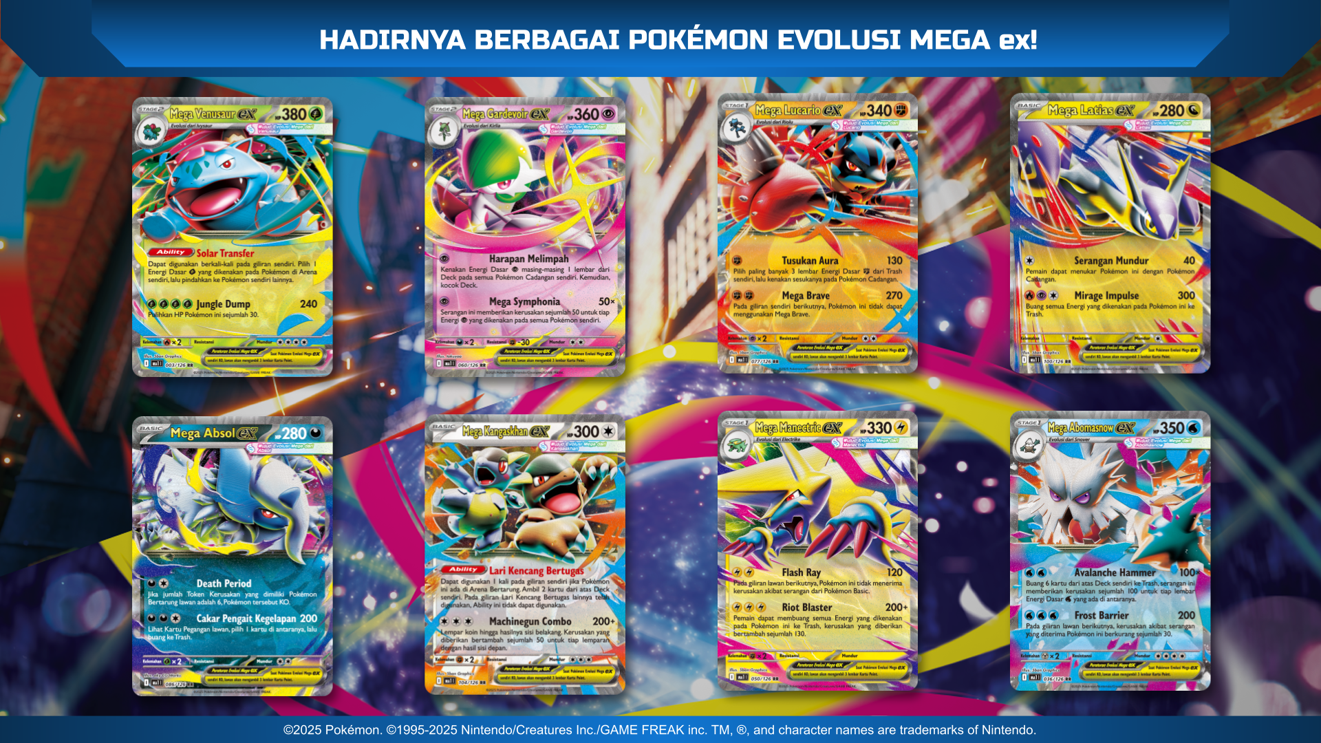 Pokemon TCG Evolusi Mega