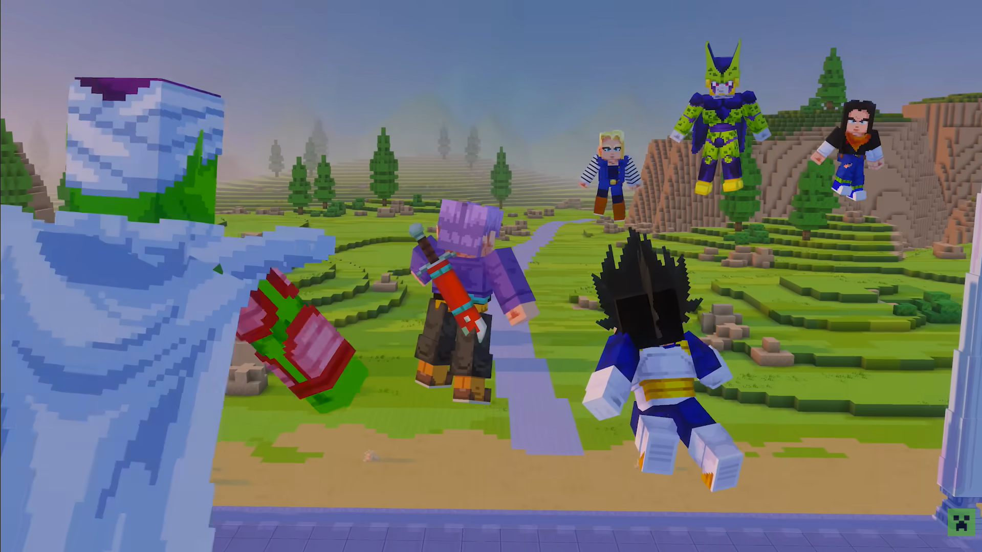 minecraft dragon ball z dlc