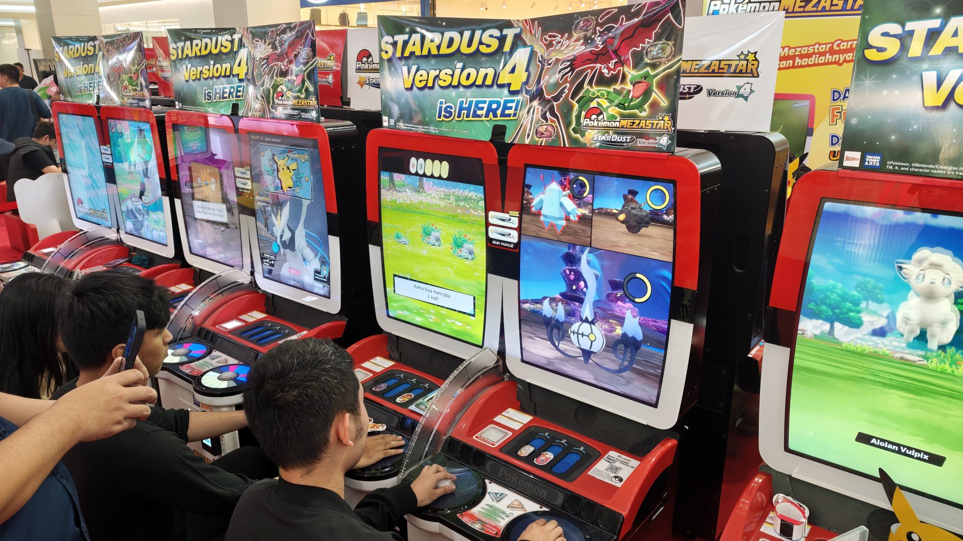 Pokemon Arkade Machine Coba Langsung Pokémon Mezastar, Arcade dengan Sistem Koleksi yang Bikin ...