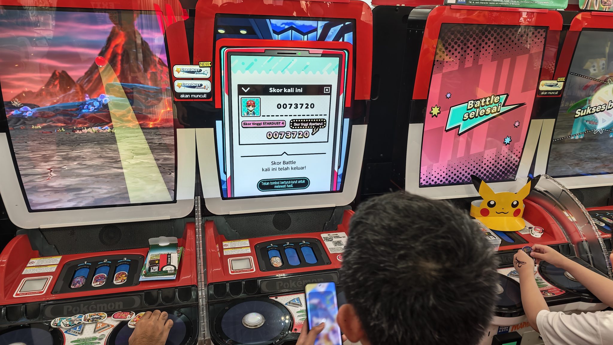 Pokemon Arkade Machine Coba Langsung Pokémon Mezastar, Arcade dengan Sistem Koleksi yang Bikin ...