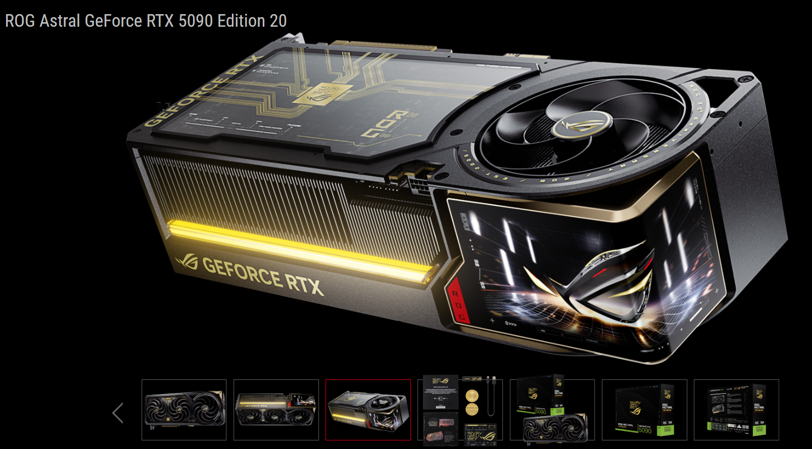 ASUS ROG Jual RTX 5090 Termahalnya, Apa yang Ditawarkan? 1 asus rog