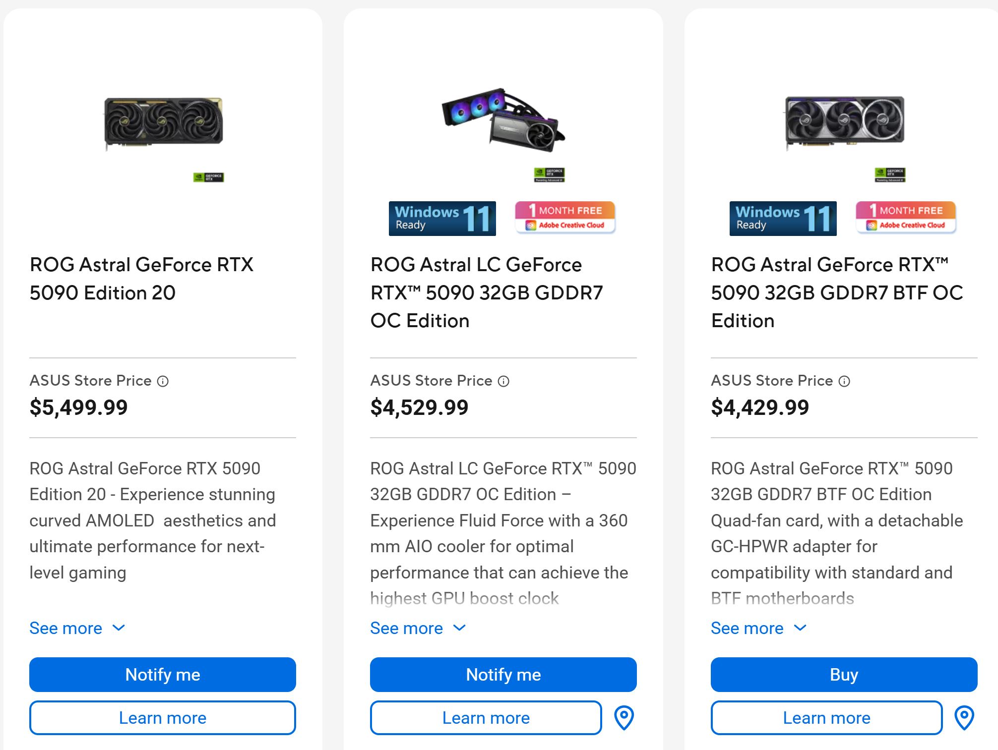 ASUS ROG Jual RTX 5090 Termahalnya, Apa yang Ditawarkan? 4 asus rog