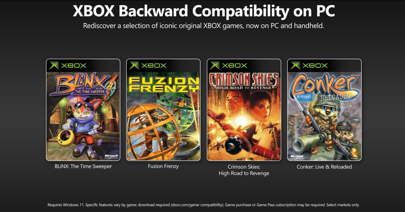 Xbox Bawa Backward Compatibility ke PC, Bangkitkan Game Klasik 1 xbox