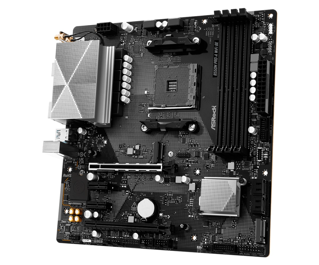 ASRock Luncurkan Motherboard Terjangkau B550M Pro-A WiFi 6E Berbasis DDR4 2 asrock