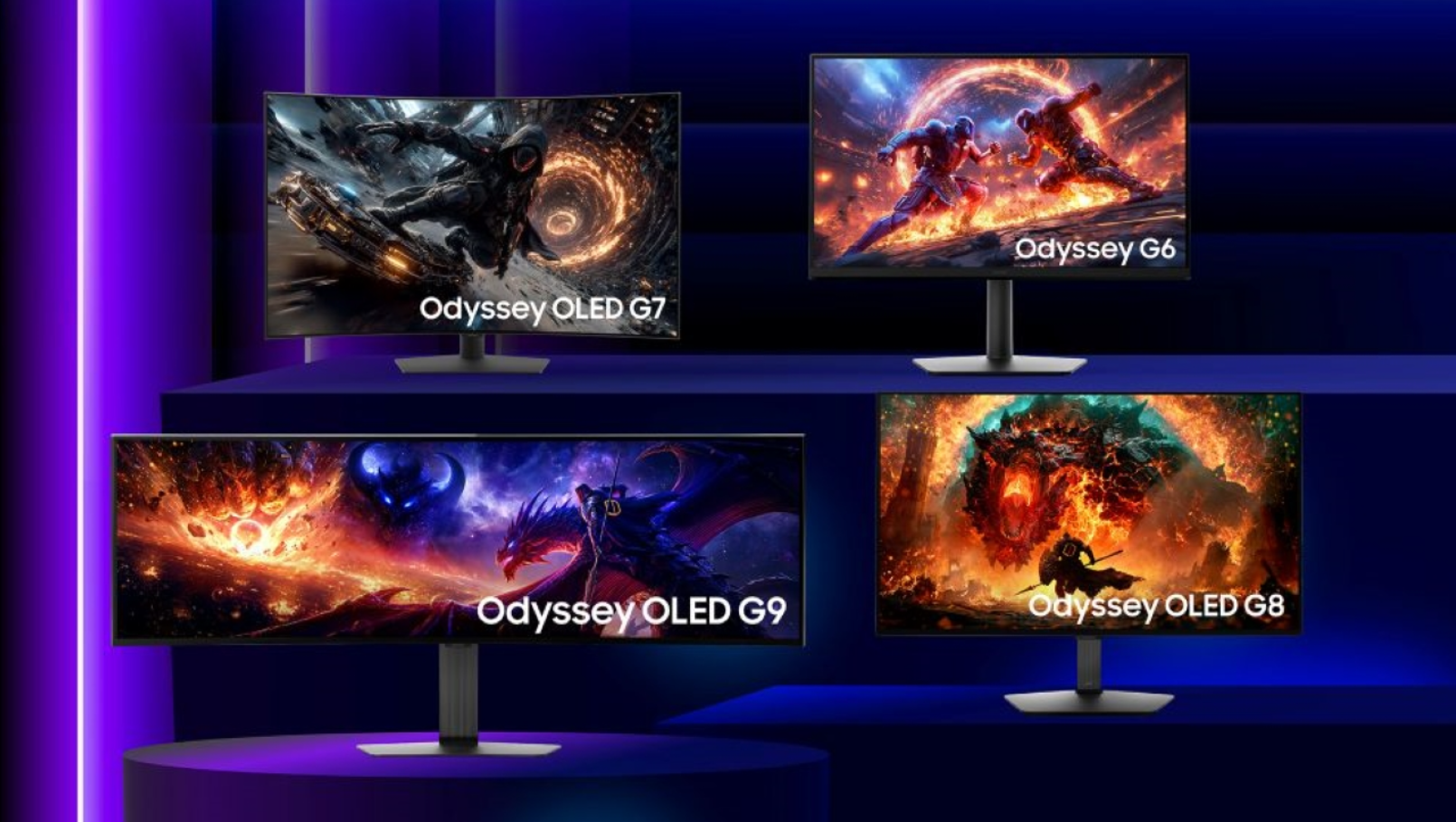 Samsung Tampilkan 4 Monitor Gaming OLED Odyssey di Gamescom 2026
