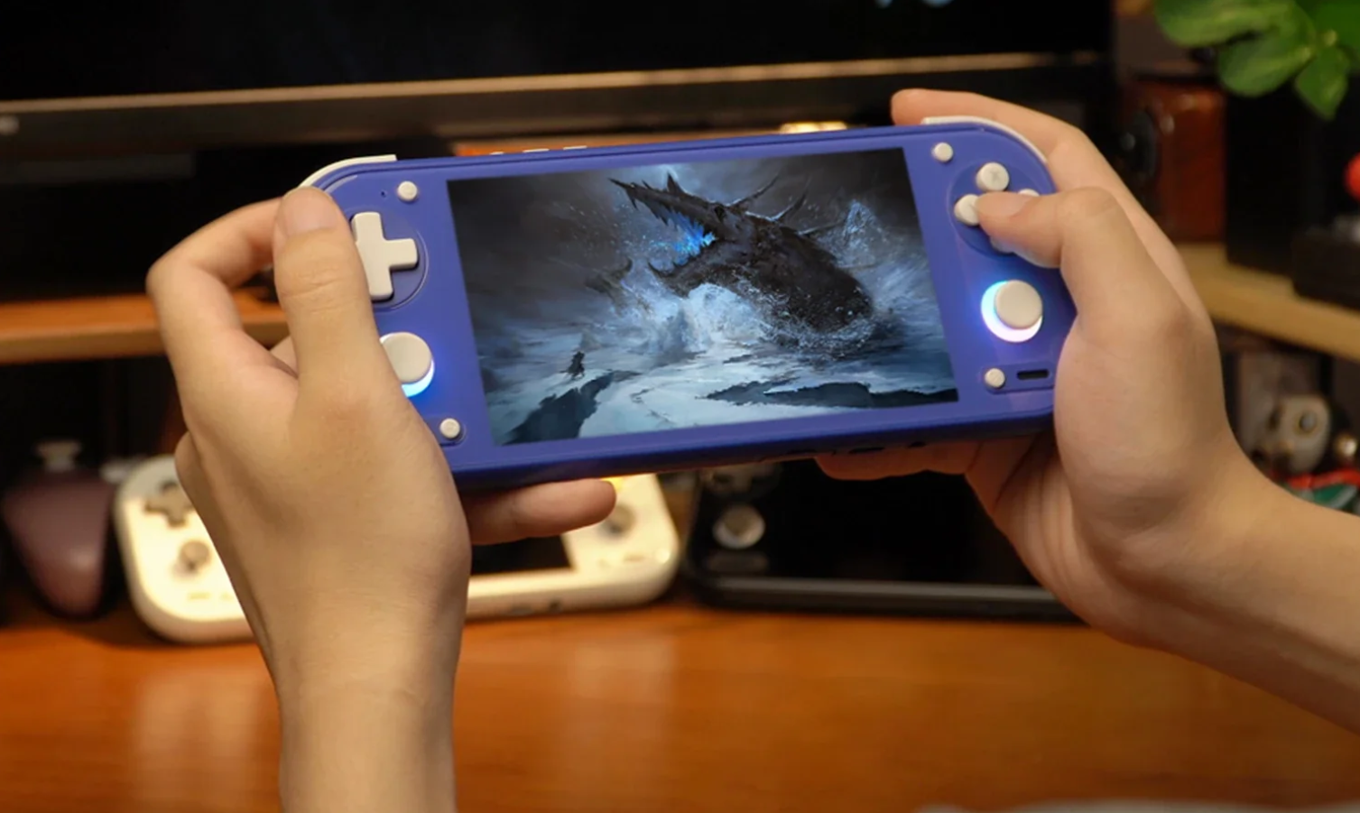 Anbernic Hadirkan Handheld Snapdragon Baru Berbentuk Mirip Switch Lite 3 anbernic