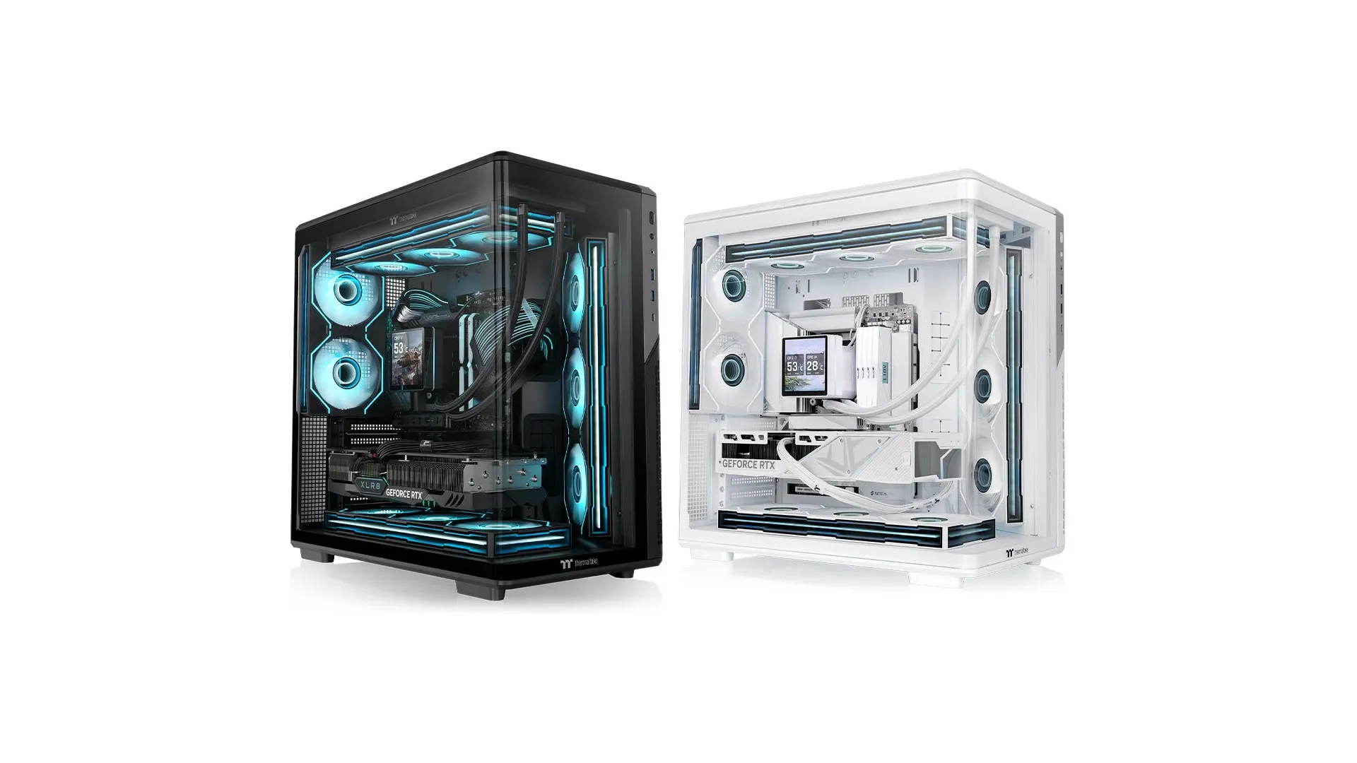 Thermaltake Rilis View 590 TG ARGB Mid Tower Chassis yang Transparan